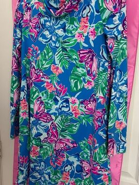 Lilly Pulitzer Multi-Color Tropical Floral Tunic